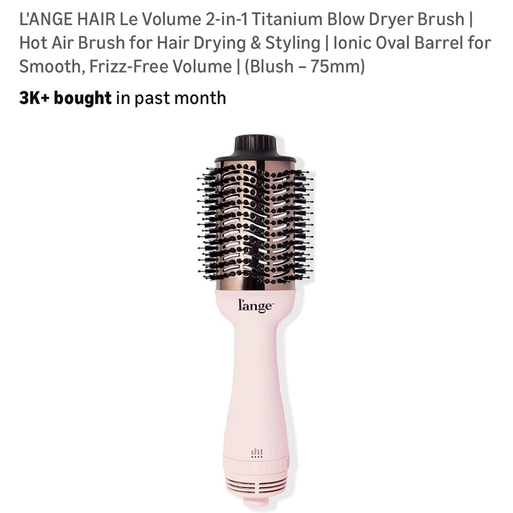 L'ange Blowdry Brush 75mm